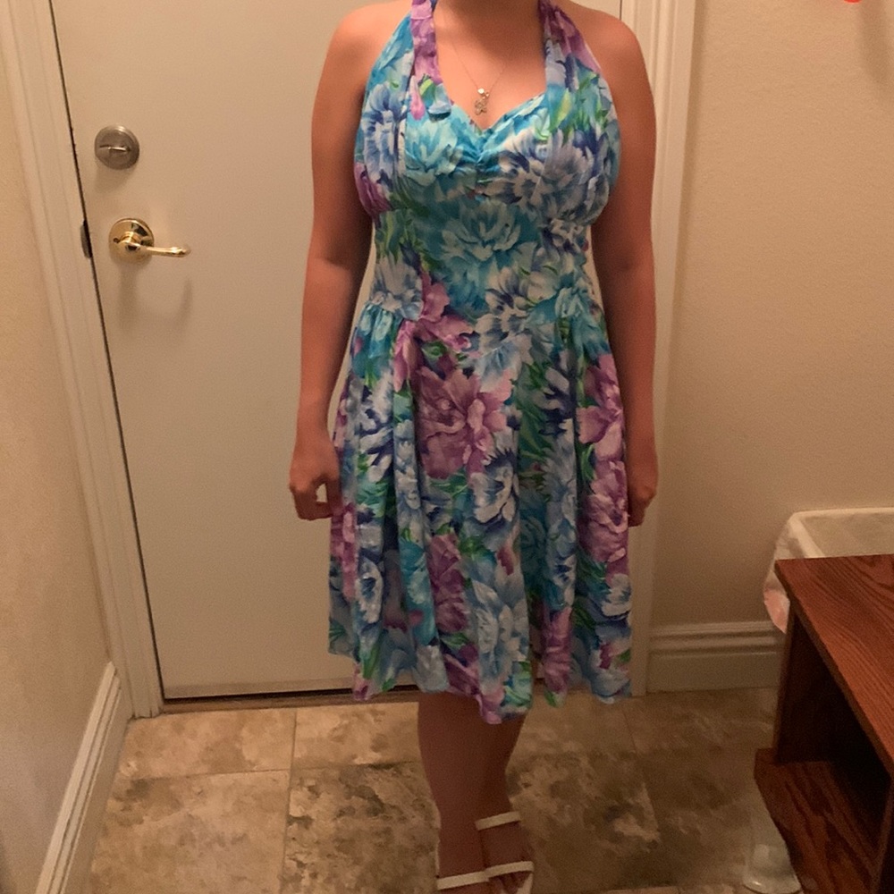 Elegant floral dress